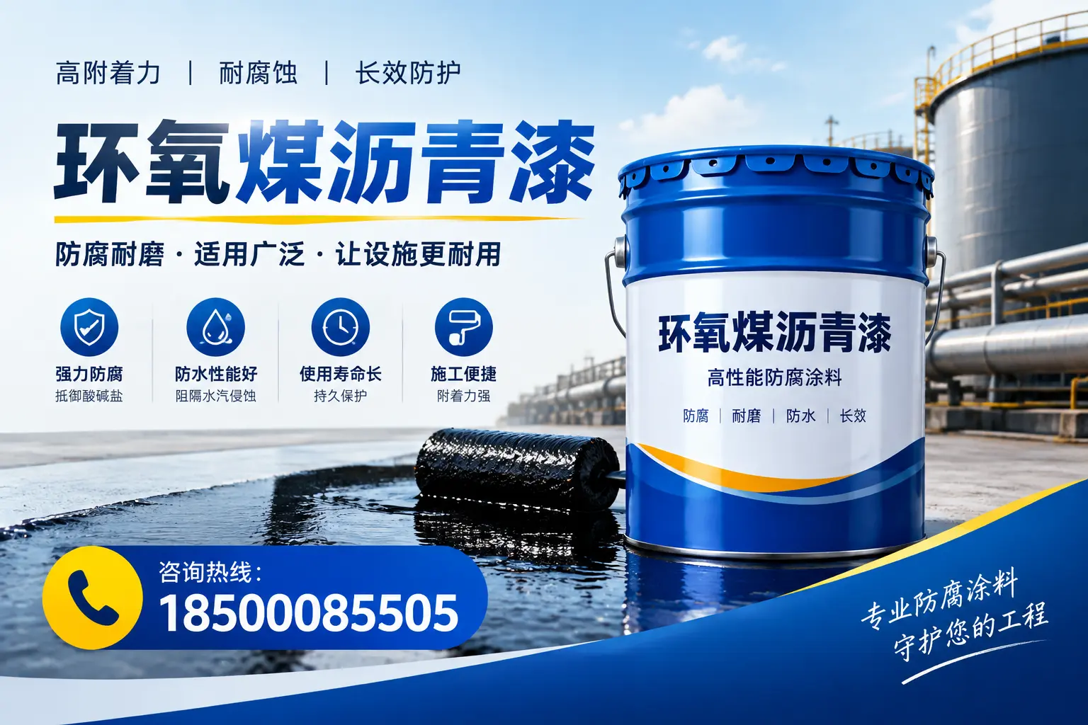 环氧煤沥青漆与其他涂料的对比分析，助力六盘水企业决策